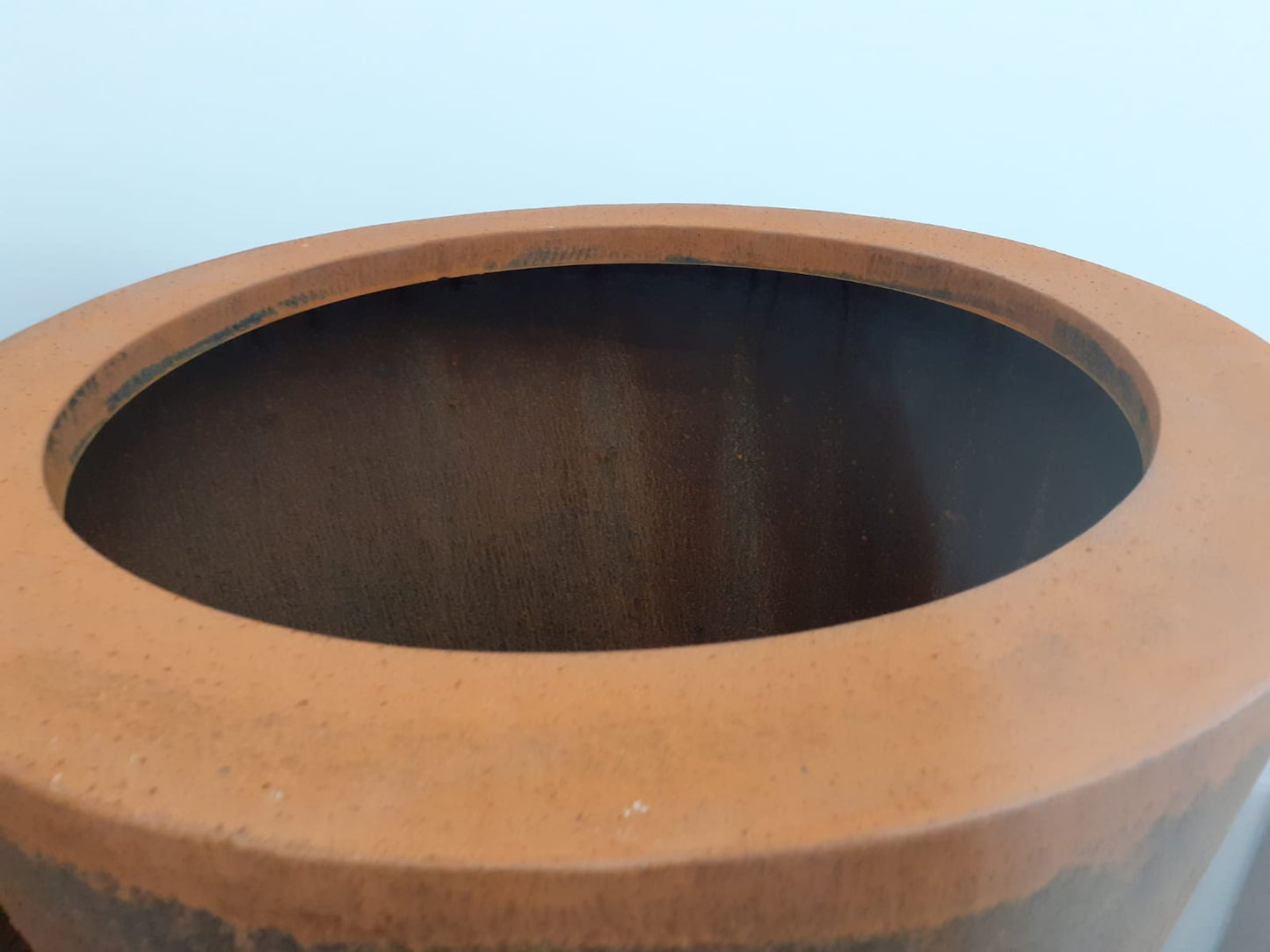 Conic ronde plantenbak cortenstaal